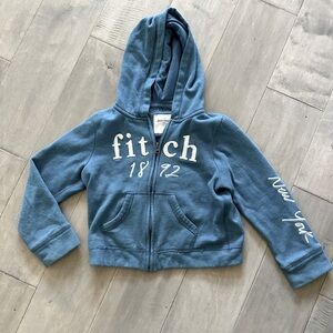 Abercrombie girls zip up hoodie